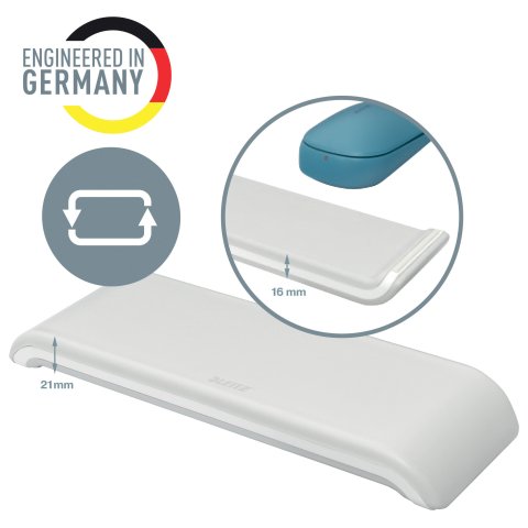 Reposamuñecas para ratón ajustable Leitz Ergo Cosy, gris