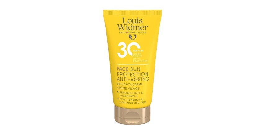 Sonnencreme für das Gesicht ohne Duftstoffe, LSF 30 von Widmer - Tube 50 ml