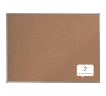 Tablero de anuncios de corcho Nobo Essence de 1200x900 mm