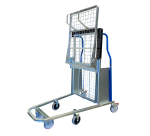 Chariot niveau constant acier zingué 150 kg 800 x 600 mm