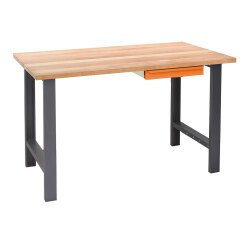Établi d'Atelier 1,5M Fischer Darex – Plateau Bois - 1 tiroir