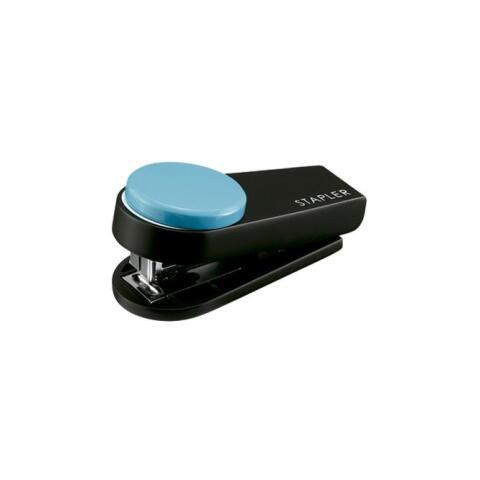Grapadora mini Max - Capacidad 12 hojas Azul