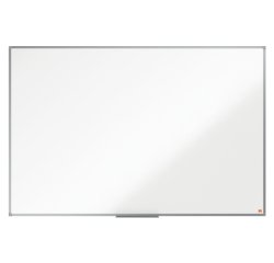 Pizarra NOBO Essence acero vitrificado 1500X1000 mm, blanco