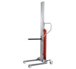 Gerbeur Astair à levée électrique avec éperon à galet 60 kg course de levée 1600 mm