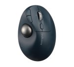 Trackball inalámbrico TB550 ProFit® Ergo Kensington, batería recargable, negro y plata
