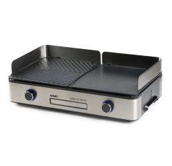 DOMO DO9259G Barbecue Genius - 2 zones de température - 2400 W