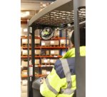 Miroir nomade avec pince pour fixation Ø 20cm