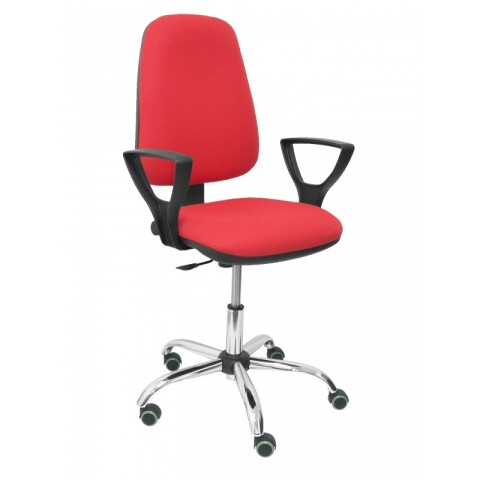 Silla Socovos bali amarillo brazos fijos - Rojo