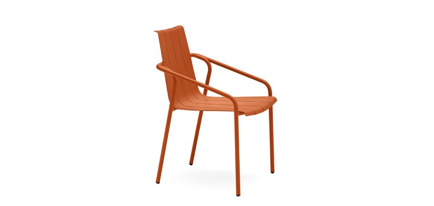 Terrasstoel OUDON in aluminium