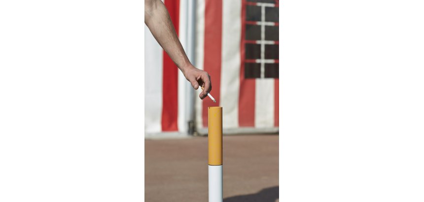 Cendrier cigarettes - A planter dans le sol