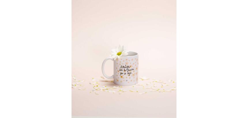 Taza "Amiga eres familia" 350ml, cerámica 

