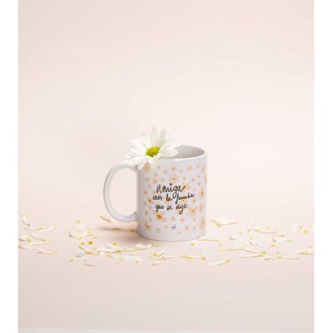 Taza "Amiga eres familia" 350ml, cerámica