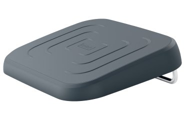 Reposapiés de escritorio ajustable Leitz Ergo, 80% plástico reciclado