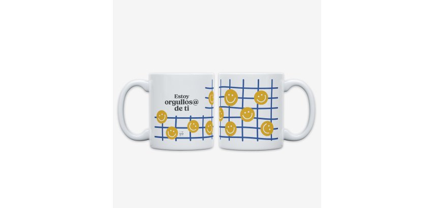 Taza "Estoy orgullos@ de ti" Bravo