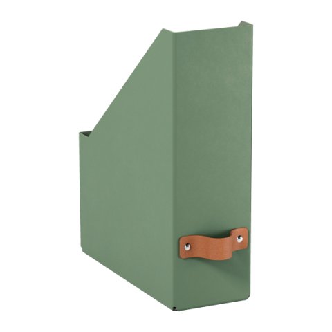 Revistero Leitz Puro, cartón 100% reciclado, pack de 2 - 10 - Verde