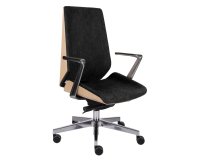 Moon Wood AL1, wood 01 chrome, Strong Fabric