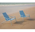 Fauteuil détente d'extérieur OUDON - structure aluminium