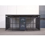 Abri vélo sécurisé Modèle 5x5m Décor Bambou