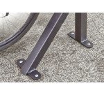Support vélo sur pied 2 arceaux
