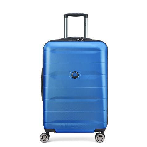 Maleta Delsey Comete + Trolley 67 cm 4 Ruedas dobles Azul