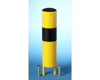 Poteau de protection amovible Ø 159 mmx 4,5 mm d'épaisseur x HT 60 cm
