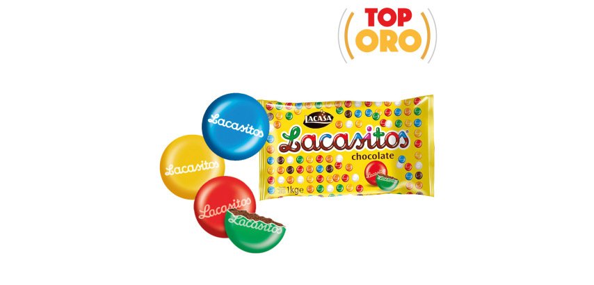 Grageas de chocolates Lacasitos - Bote 1 kilo
