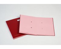 Parapheur Extendos - format A4 - 24 divisions bordeaux