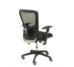Silla Pozuelo respaldo malla negro asiento bali