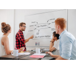 Tableau blanc émaillé PREMIUM PLUS 100x200cm - Legamaster