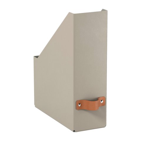 Revistero Leitz Puro, cartón 100% reciclado, pack de 2 - 10 - Beige