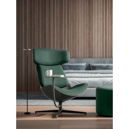 Fauteuil lounge CLEO  Anthracite