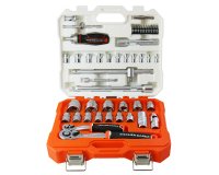 Coffret de serrage 1/4" 46 pièces