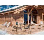 Fauteuil détente d'extérieur OUDON - structure aluminium