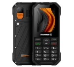 Hammer 6 4G 2,4" VoLTE Black Teléfono Ultrarresistente.