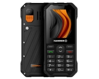Hammer 6 4G 2,4" VoLTE Black Teléfono Ultrarresistente.