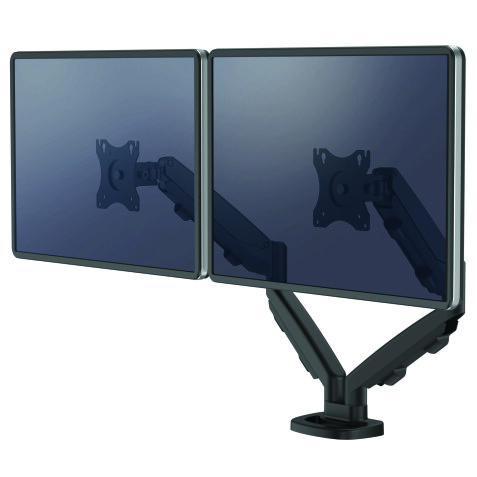 Brazo para monitor doble Eppa™ Negro Fellowes