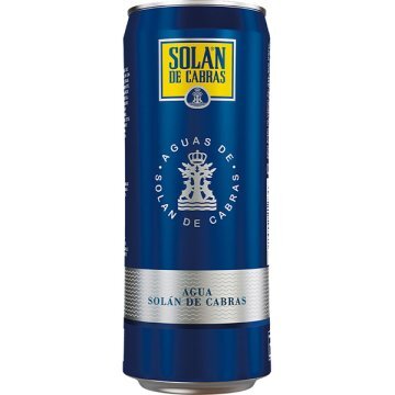 Agua Solán de Cabras en lata Sleek 33cl