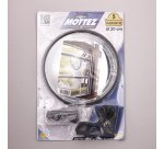 Miroir nomade avec pince pour fixation Ø 20cm