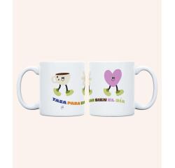 Taza "Para empezar bien el día" 350ml, cerámica 

