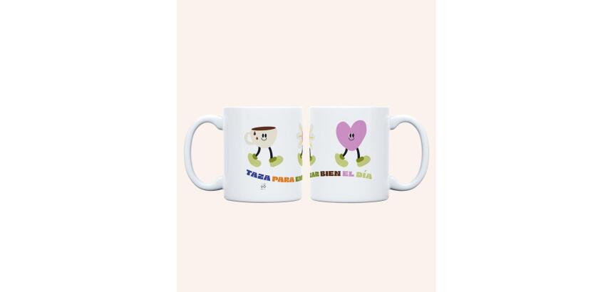 Taza "Para empezar bien el día" 350ml, cerámica 
