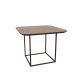Table basse carrée MILAN L.52 cm