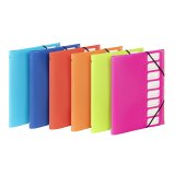 Trieur 8 compartiments A4 - polypropylène - FEEL'EASY VIQUEL - coloris assortis