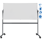 Tableau blanc rotatif laqué UNITE 100x200cm - Legamaster