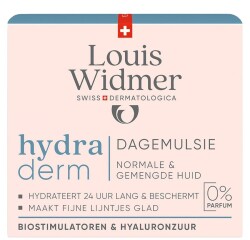 Widmer hydraderm Dagemulsie 50 ml zonder parfum