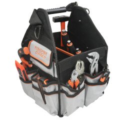 Sacoche à outils textile 11L équipée 36 outils  - 19 x 19 x 39cm