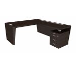 Bureau d'angle direction Xennon L.190 x P.220 avec retour sur caisson