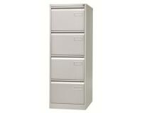 Archivador monoblock-montado PSF4 Bisley 4 cajones carpetas colgantes A4 folio