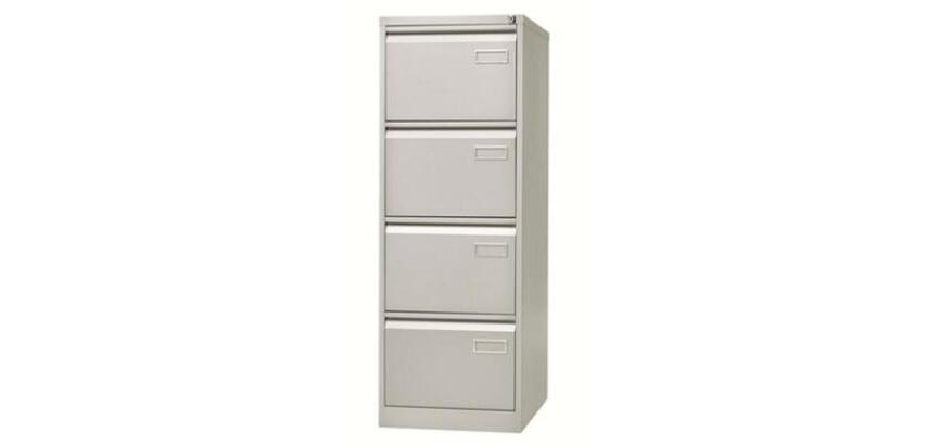 Archivador monoblock-montado PSF4 Bisley 4 cajones carpetas colgantes A4 folio