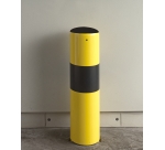 Poteau de protection amovible Ø 159 mmx 4,5 mm d'épaisseur x HT 60 cm