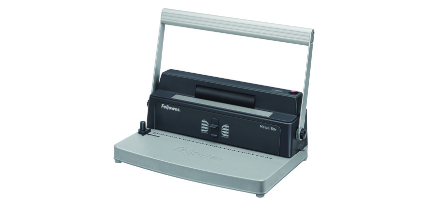 Encuadernadora de espiral metálica Fellowes Metal 50R